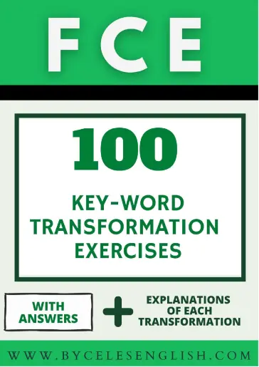 Portada de FCE 100 Key-word transformations